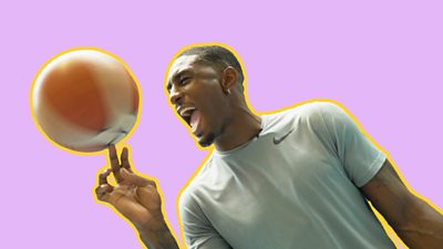 Can Love Island's Ovie Soko spin, dunk and slam basketballs under pressure?