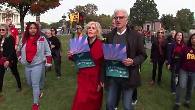 Jane Fonda and Ted Danson