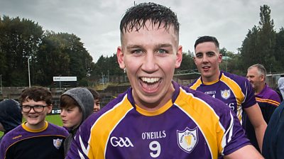 Shane McGullion and his Derrygonnelly team-mates were part of a bit of GAA history on Sunday