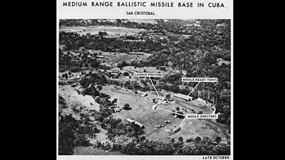 Soviet missile launch site, Cuba, October 1962