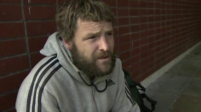 A homeless man in Hartlepool says a number of beggars in the town are only pretending to be in need.