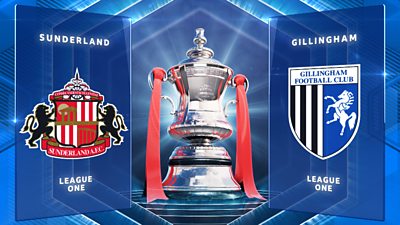 FA Cup: Sunderland 1-1 Gillingham highlights