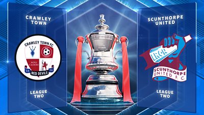 FA Cup: Crawley Town 4-1 Scunthorpe United highlights