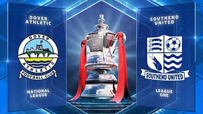 FA Cup: Dover Athletic 1-0 Southend United highlights