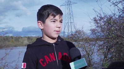 We talk to kids affected by the floods