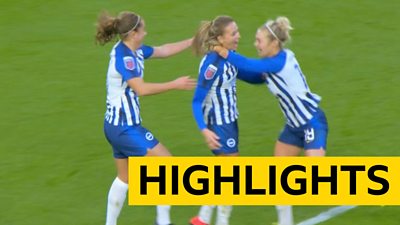 WSL highlights: Brighton 3-0 Birmingham City