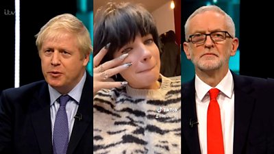 Boris Johson, Lily Allen, Jeremy Corbyn