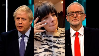 Boris Johnson, Lily Allen, Jeremy Corbyn