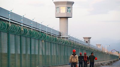 High-security prison camp in China
