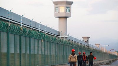 A high-security prison camp in China