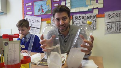 These kids have been learning about how what you flush down the loo, can cause some BIG problems!