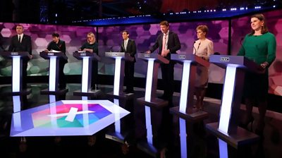 Seven politicians face BBC election debate