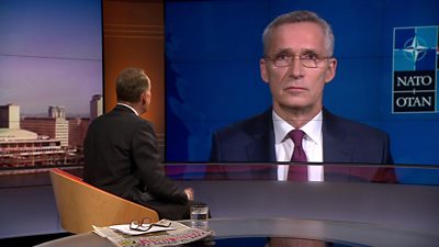 Jens Stoltenberg with Andrew Marr