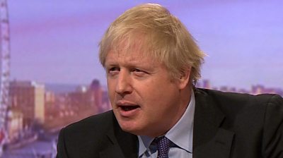 Boris Johnson on the Andrew Marr Show on 1 December 2019