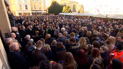 London Bridge: Cambridge Vigils Held For Attack Victims - BBC News