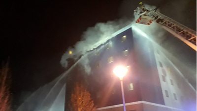 Fire at Travelodge, Brentford