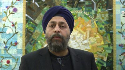 Dr Sukhpreet Singh is a regular visitor to a Gurdwara in the south side of Glasgow