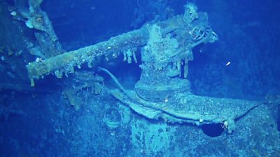 Image of the Scharnhorst wreck