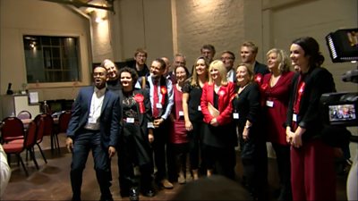 Labour celebrations in Canterbury