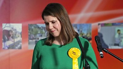 The leader of the Liberal Democrats loses her seat saying "nationalism is sweeping both sides of the border".