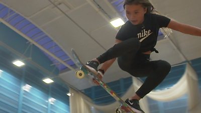 Meet 11-year-old pro skateboarder Sky Brown