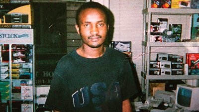 Amadou Diallo is shown in the undated photograph