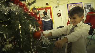 London children living in poverty get Christmas joy