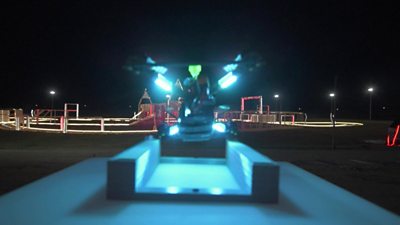 World Drone Racing Championship Final - BBC Newsround