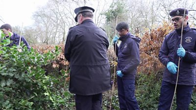 The idea to use police cadets to search for knives came from officers in Newham.

Now because of its success it's being rolled out across London.