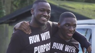 Joel and Nii set up Run With Purpose to help men across the city with their mental health.