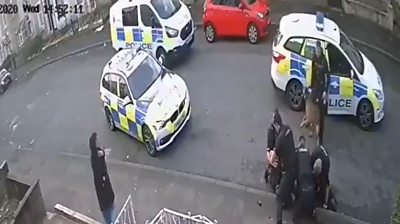 Lancashire Police: CCTV of 'punch' arrest sparks watchdog referral