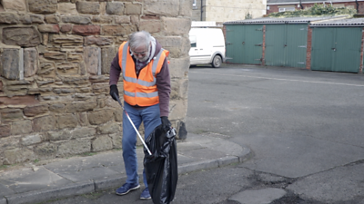 Residents of a Northumberland town are being encouraged to adopt a street in to keep the town clean.