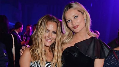 Presenter Laura Whitmore pays tribute to friend Caroline Flack.