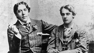 Oscar Wilde and Bosie, pictured in 1893. Image ©Getty Images.