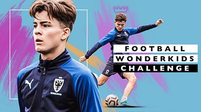 England U15 And Afc Wimbledon Player Leo Castledine Takes On Football Wonderkids Challenge c Sport