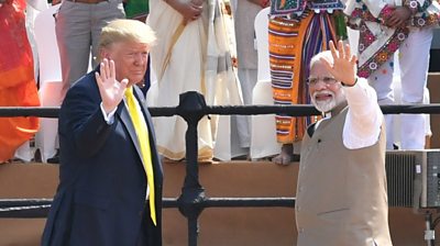 Donald Trump and Narendra Modi