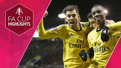 FA Cup: Portsmouth 0-2 Arsenal highlights