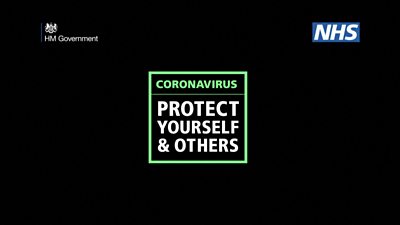 The government has made a new advert about coronavirus which tells people how they can help prevent the spread of the new virus.