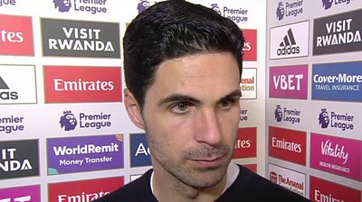 Arsenal 1-0 West Ham: Mikel Arteta says the visitors were really good