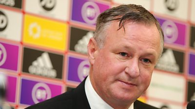 Northern Ireland manager Michael O'Neill announced his squad for the play-offs on Tuesday