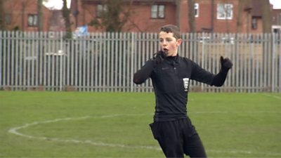 Young referee