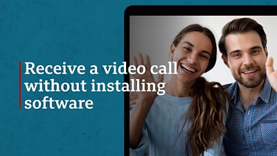 Receive a video call without installing software