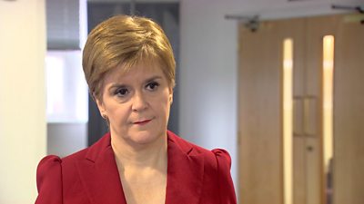 Nicola Sturgeon reacts to Alex Salmond being cleared of sexually assaulting nine women.