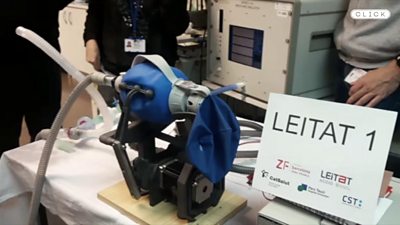 3D-printed ventilator prototype