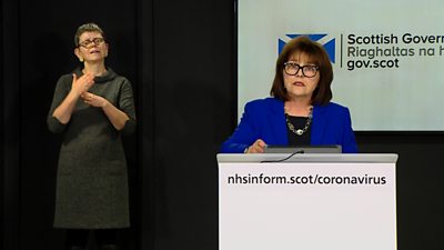 Jeane Freeman confirmed the pay rise during the government's coronavirus briefing