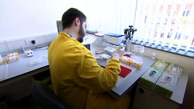 Coronavirus: Testing NHS staff at Sheffield Teaching Hospitals
