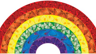 Butterfly Rainbow, Damien Hirst