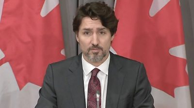 PM Justin Trudeau says "you don't need an AR-15 to bring down a deer".