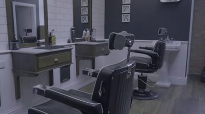 Barbers' chairs