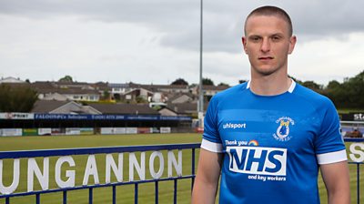 Dungannon Swifts reveal NHS kit